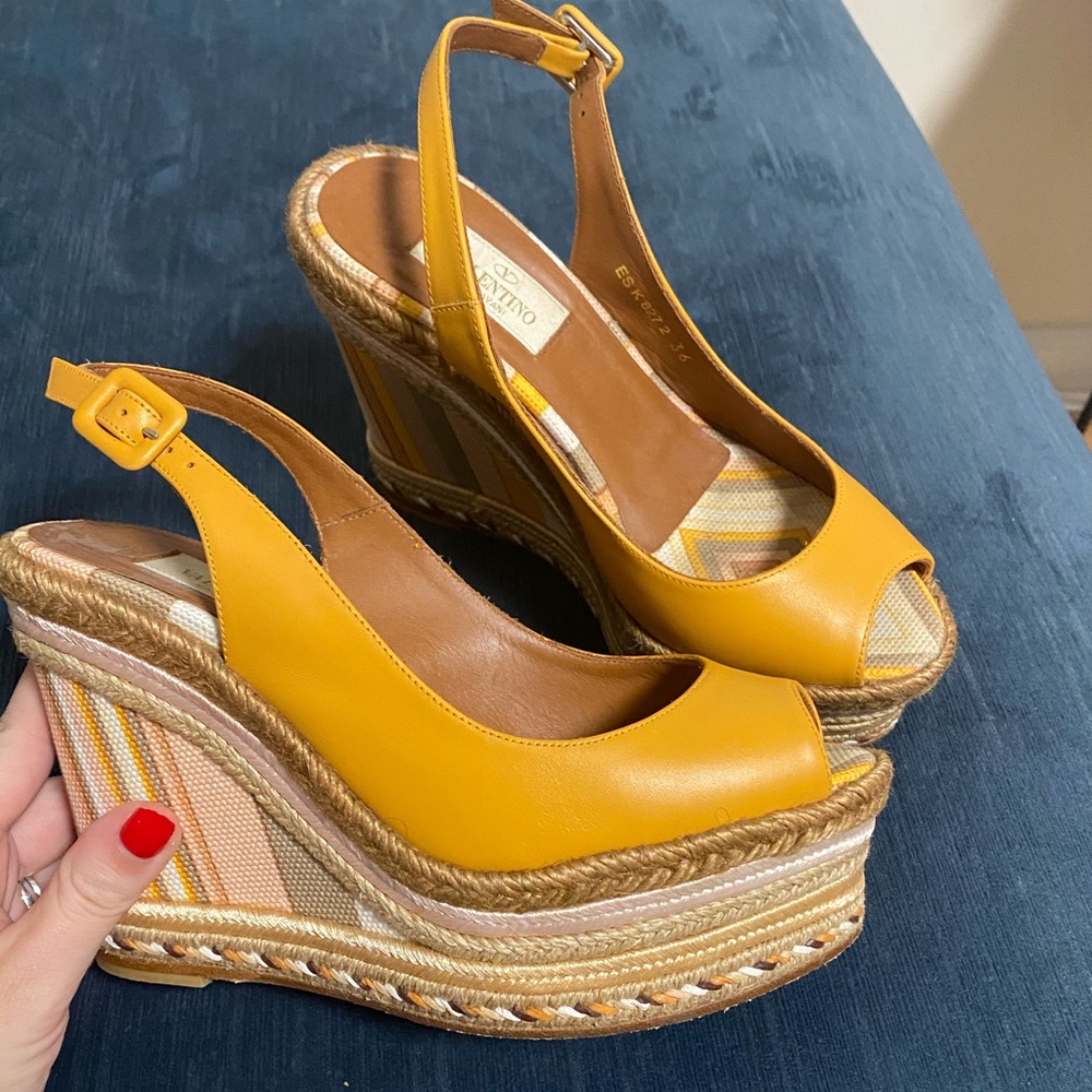 Valentino Wedges
